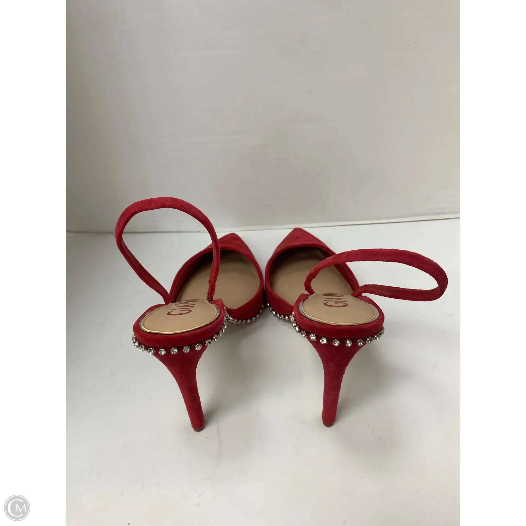 Shoes Heels Stiletto By Gianni Bini In Red, Size: 9.5