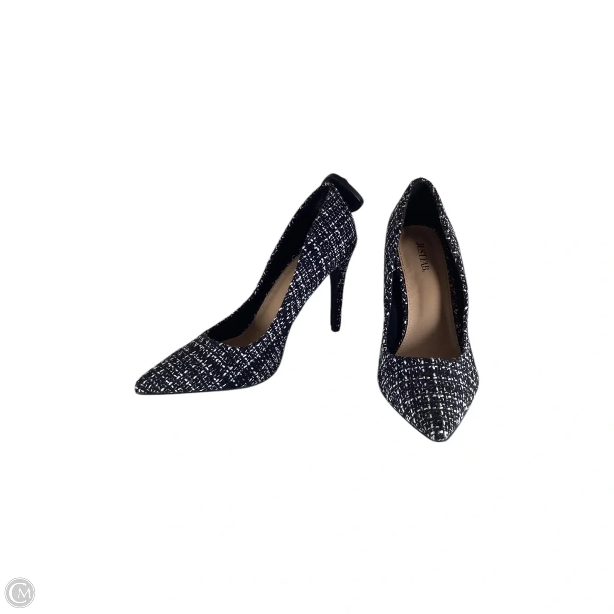 Shoes Heels Stiletto By Just Fab In Black, Size: 10