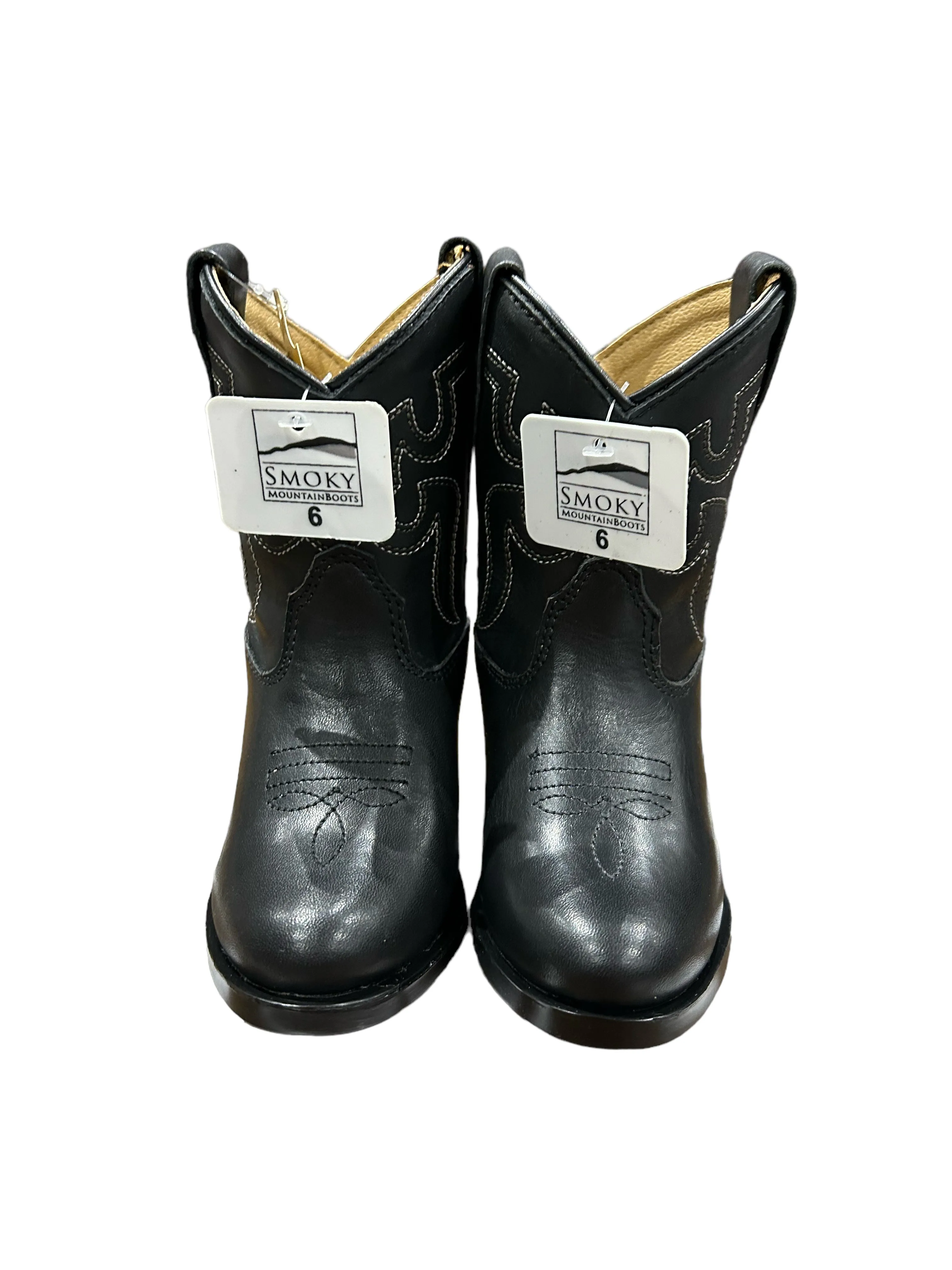 Smoky Mountain Boots 3032T Denver Black Western Toddler Boots