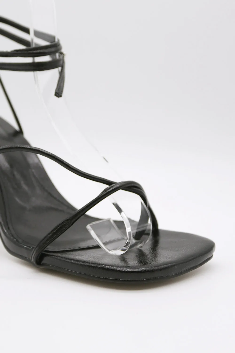 Strappy Heeled Sandals