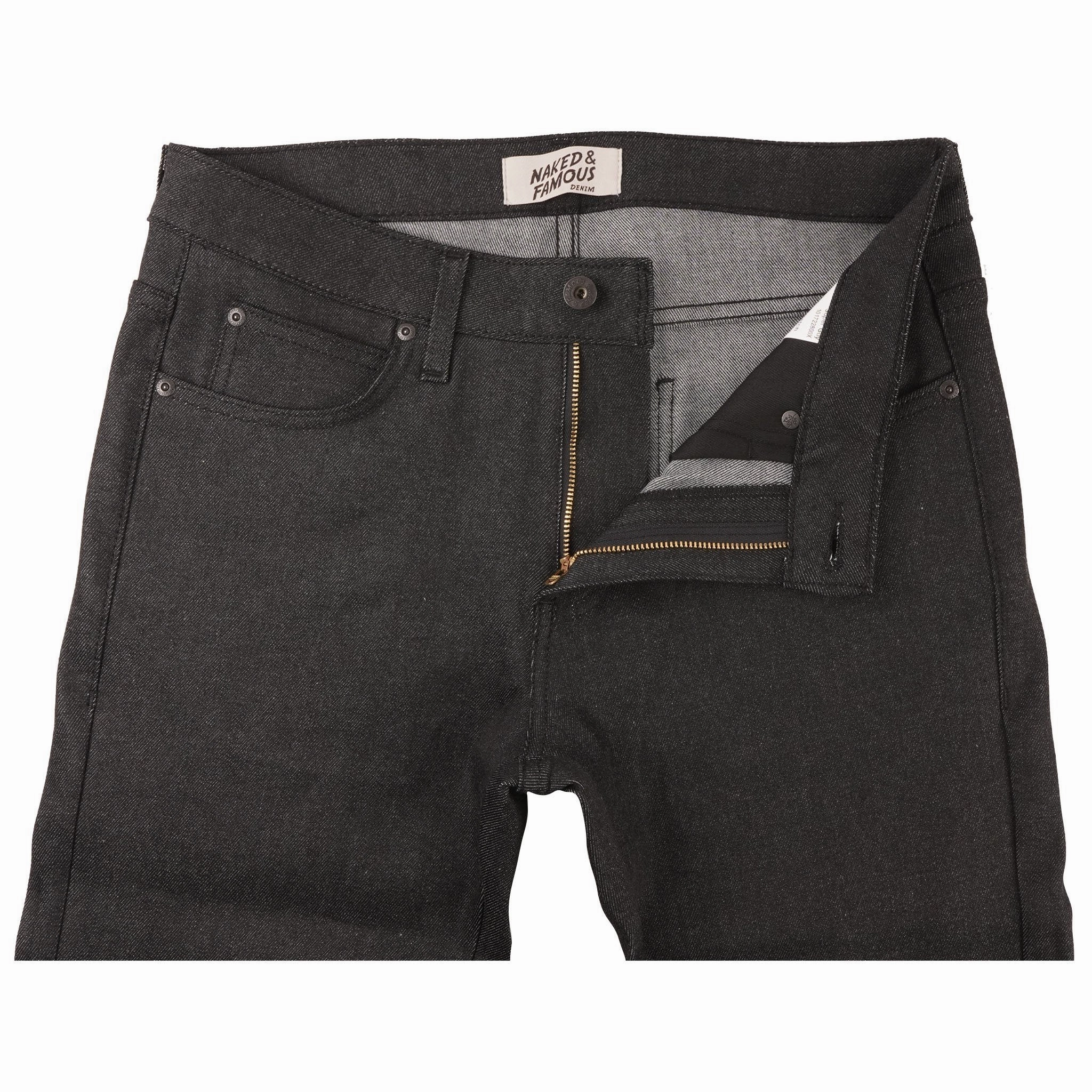 Super Guy - Ash Black Stretch Denim