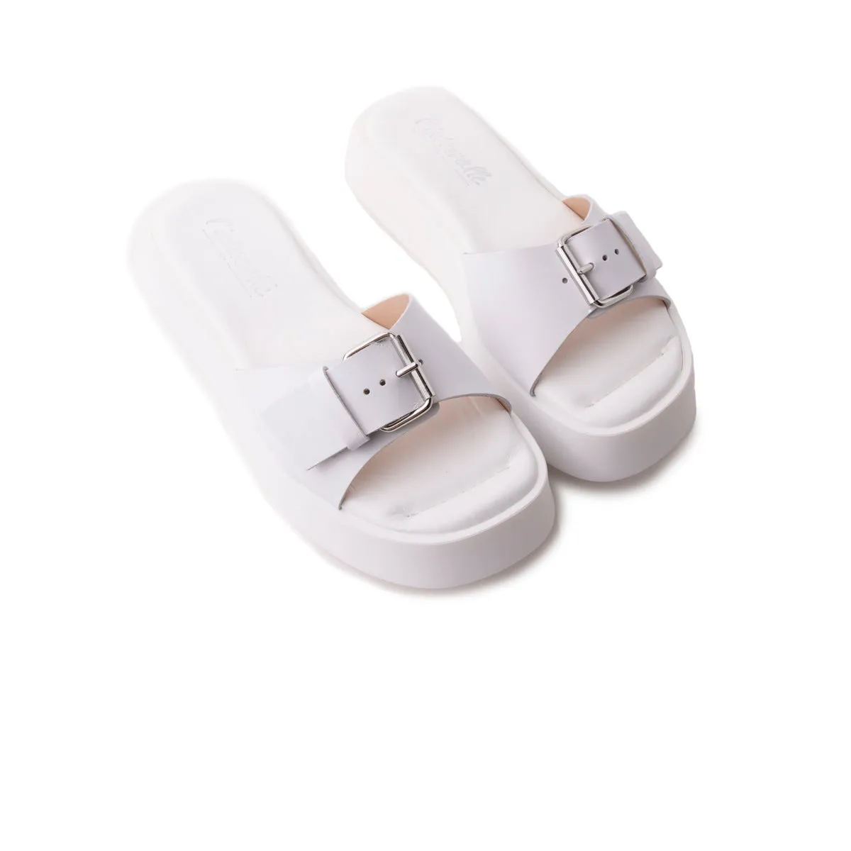 Sweets White Leather