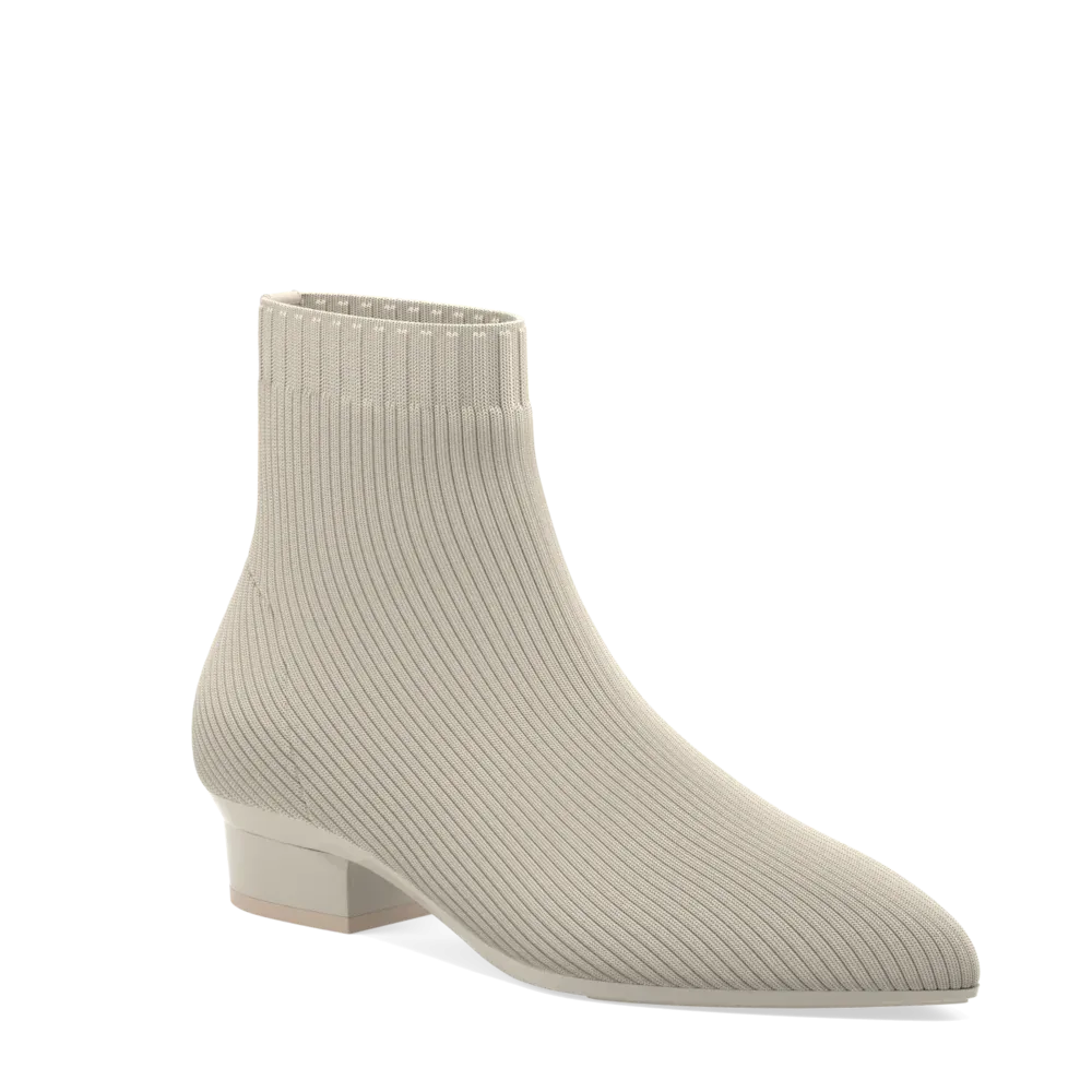 The Bootie Bone Knit   Stiletto Heel Kit 4 Bone - FINAL SALE