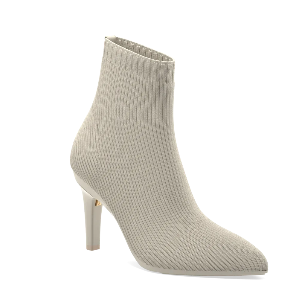 The Bootie Bone Knit   Stiletto Heel Kit 4 Bone - FINAL SALE