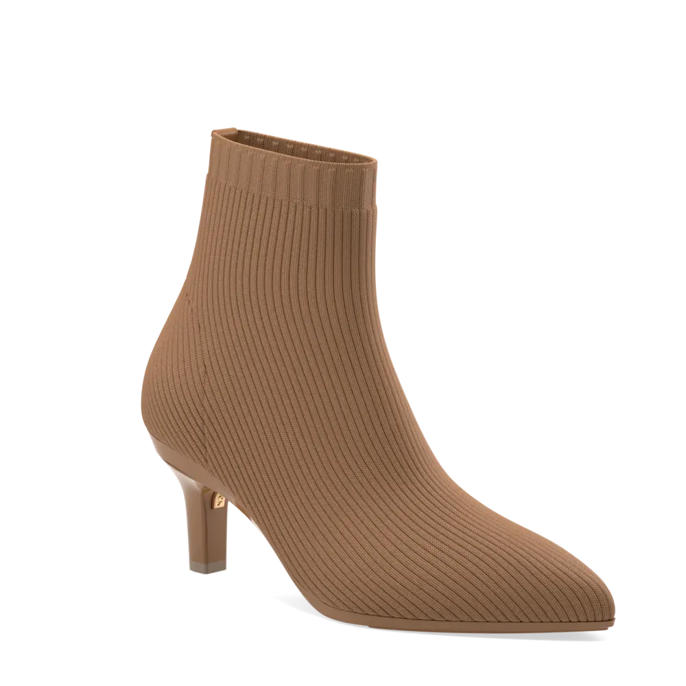 The Bootie - Whiskey Knit   Stiletto Heel Kit 3 Whiskey - FINAL SALE