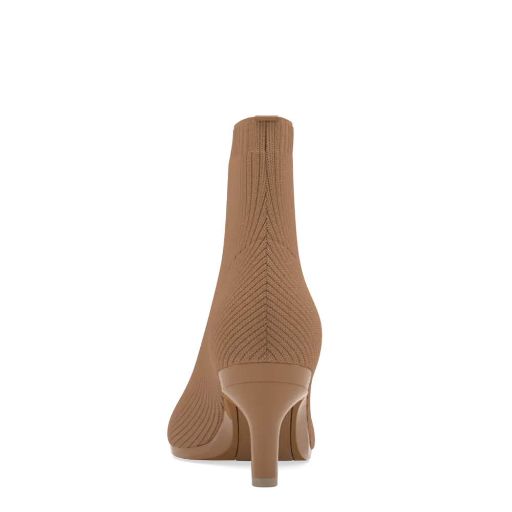 The Bootie - Whiskey Knit   Stiletto Heel Kit 3 Whiskey - FINAL SALE