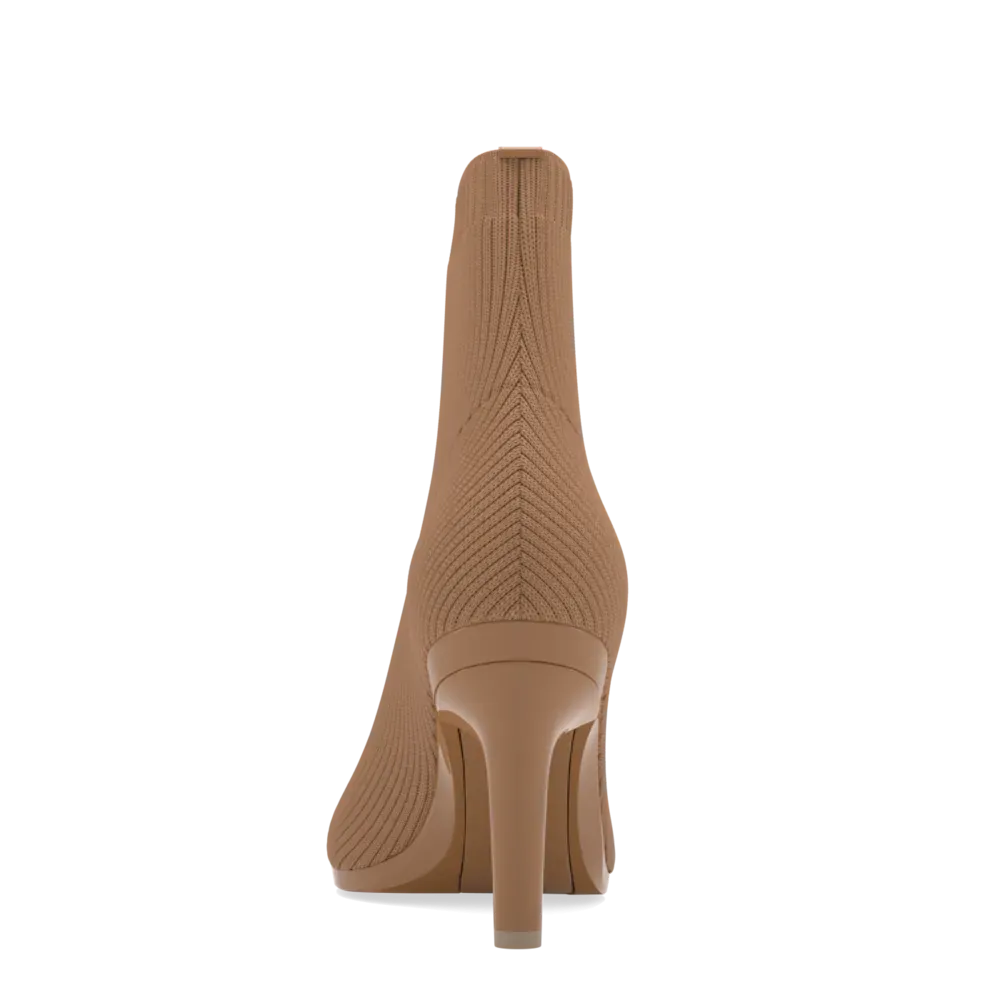 The Bootie - Whiskey Knit   Stiletto Heel Kit 4 Whiskey - FINAL SALE