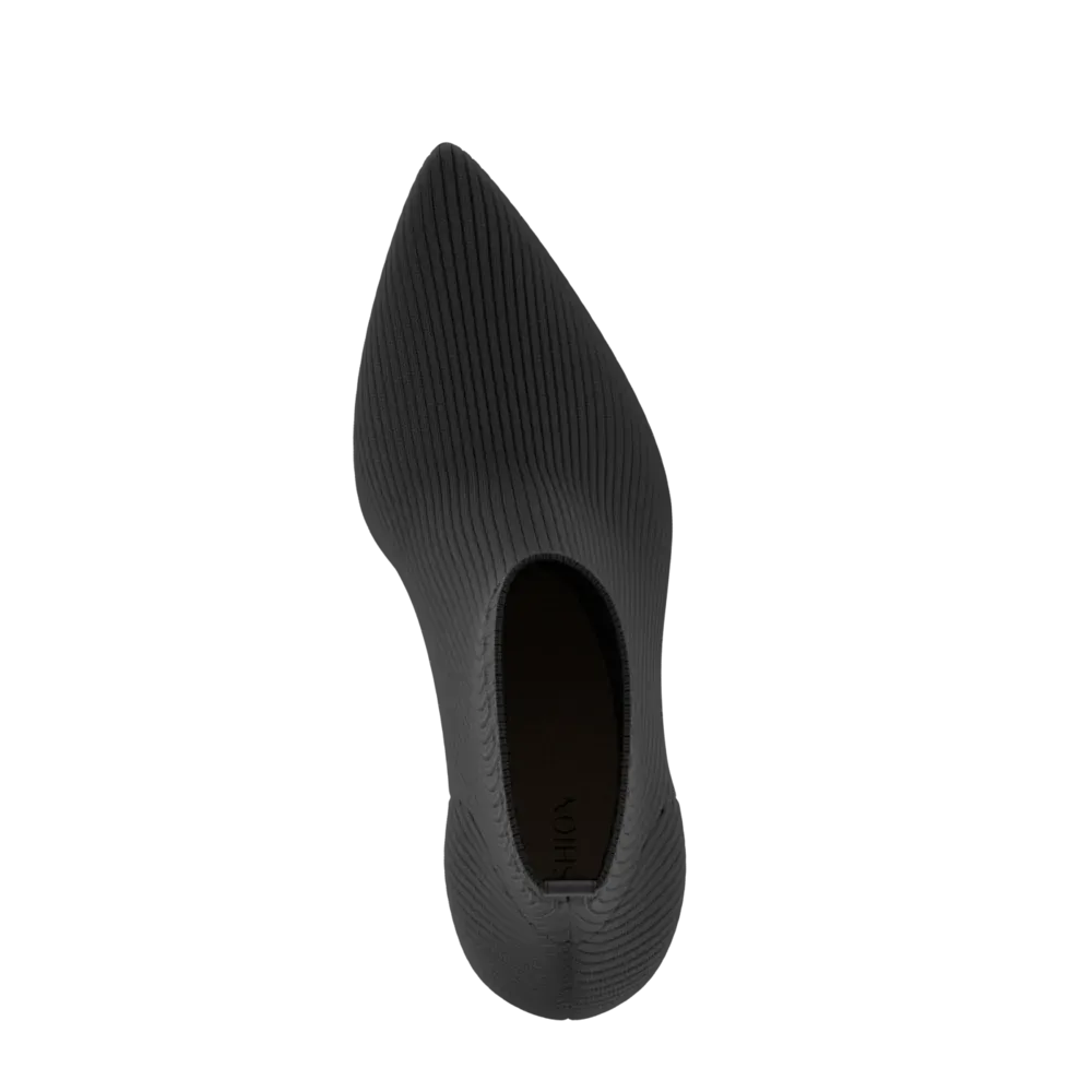 The Bootie Wide Width - Coal Knit - FINAL SALE