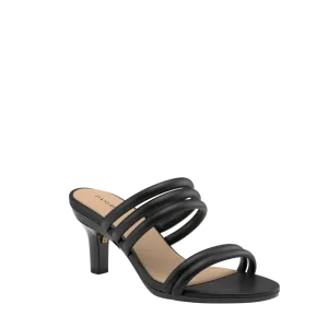 The Slide - Coal Vegan Leather Rope 3 Stiletto - FINAL SALE