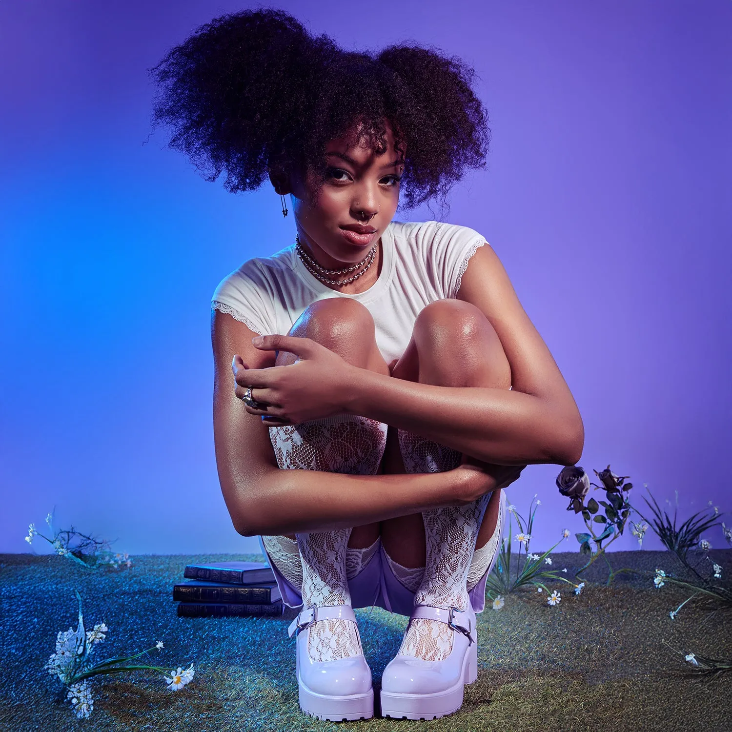 Tira Mary Jane Shoes ' Lilac Nectar Edition'