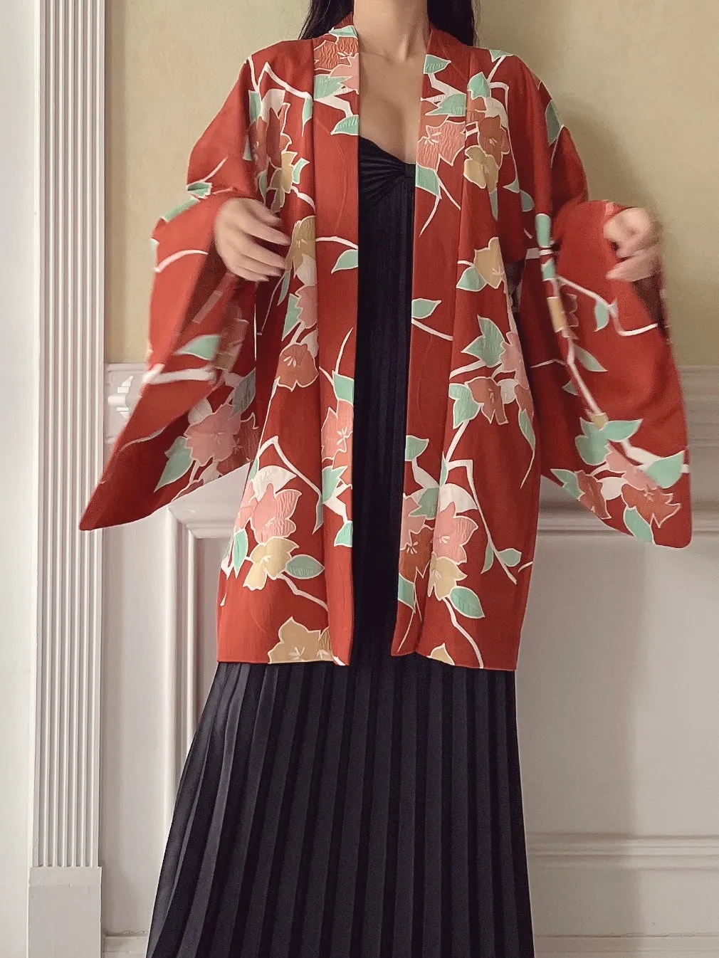 Vintage Silk Kimono - OSFM