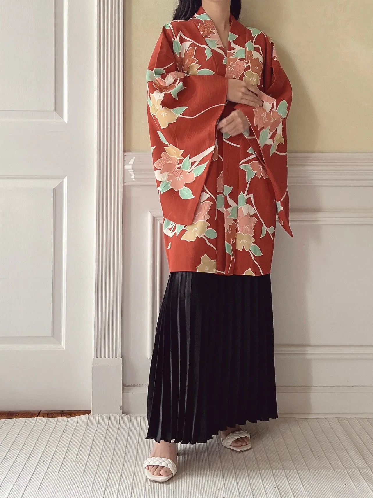 Vintage Silk Kimono - OSFM