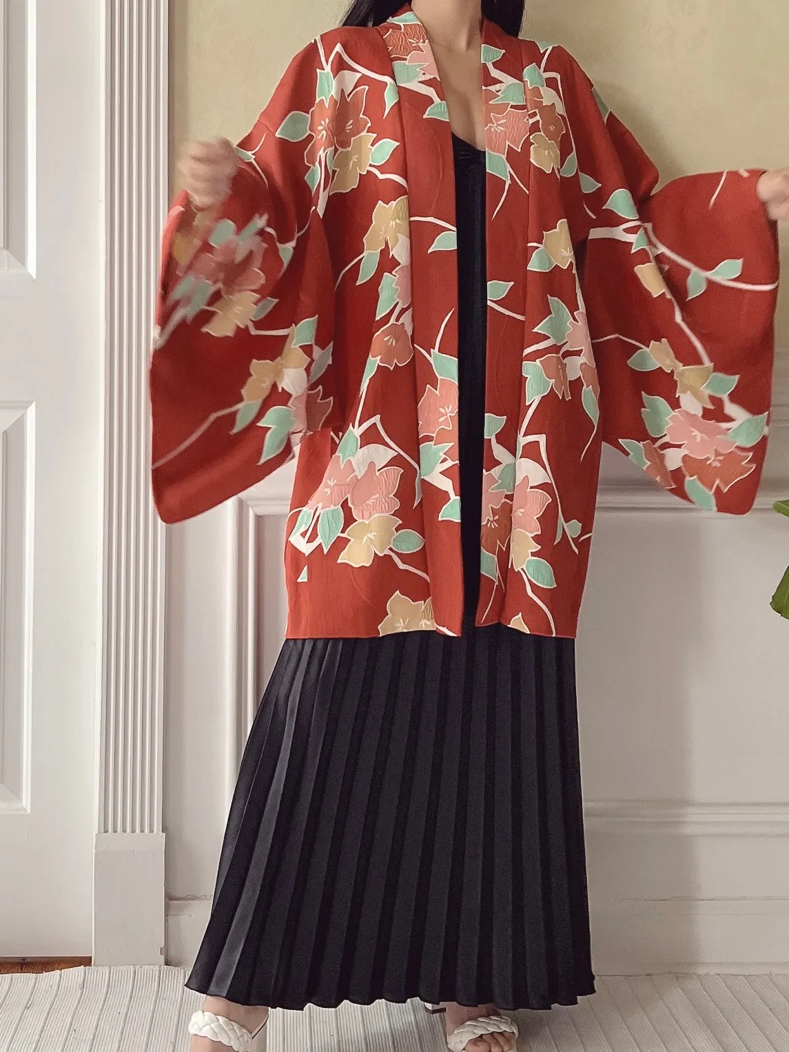 Vintage Silk Kimono - OSFM